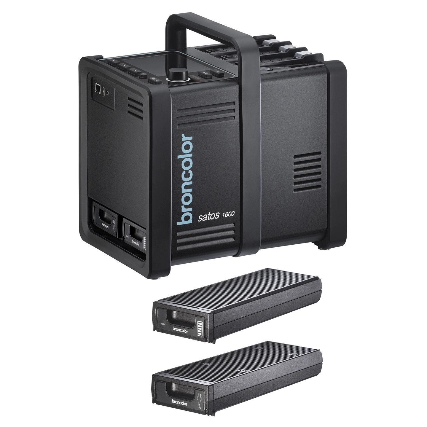 Broncolor Satos 1600 Med strømforsyning og oppladbart batteri
