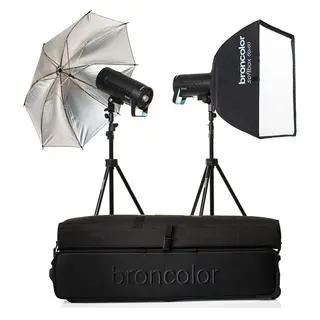 Broncolor Siros 800 S Expert Kit2 RFS2,1 2 stk Siros 800 S med utstyr i rullebag