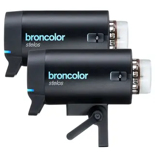 Broncolor Stelos 800 L Inspiration Kit 2 x Stelos 800Ws Studioblits