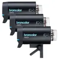 Broncolor Stelos 800 L Pro Kit 3 x Stelos 800Ws Studioblits