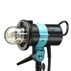 Broncolor Unilite 3200 Ws komplett aggregathode med blitsr&#248;r og besk.glass