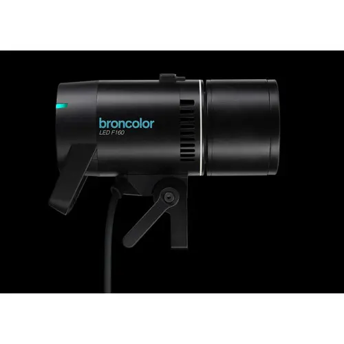 DEMO Broncolor LED F160 lampe, 160 Watt Kompakt LED-lampehode, fastlys 