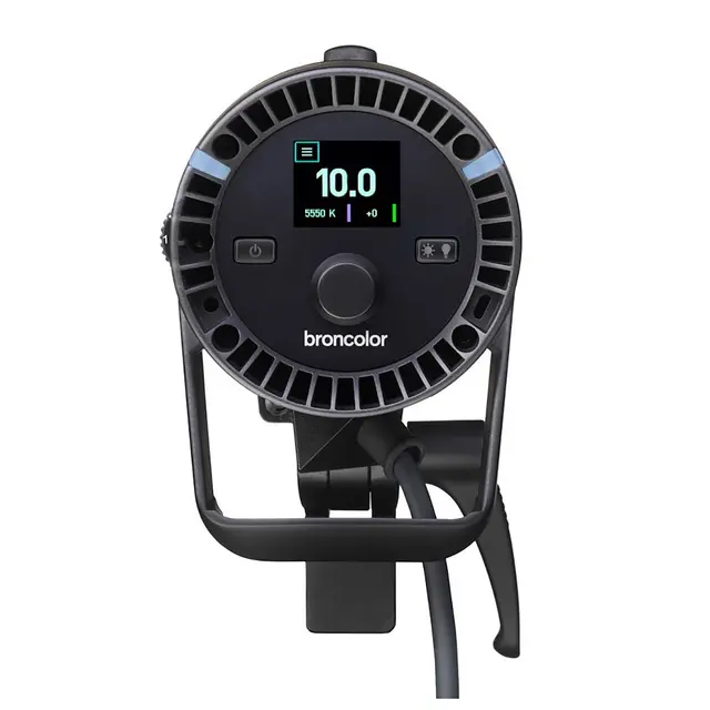 Broncolor LED F160 Versatility Kit 2800-6800K. Med reflektorer og bag. 