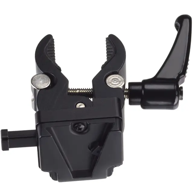Broncolor V-Mount stand clamp for Li-Ion battery 36 V XLR 