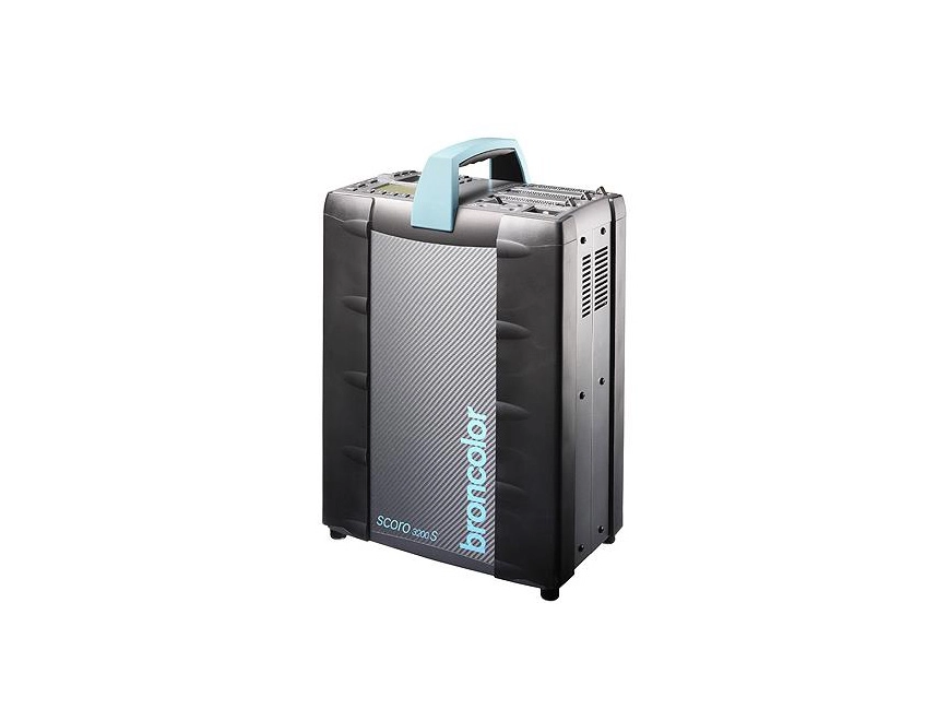 Broncolor Scoro 3200 S RFS 2.1/WiFi blitsaggregat med 3 asymmetriske uttak