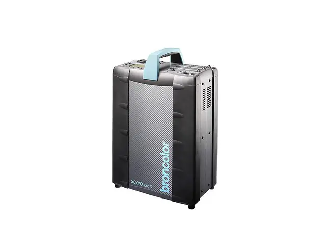 Broncolor Scoro 3200 S  RFS 2.1/WiFi blitsaggregat med 3 asymmetriske uttak 