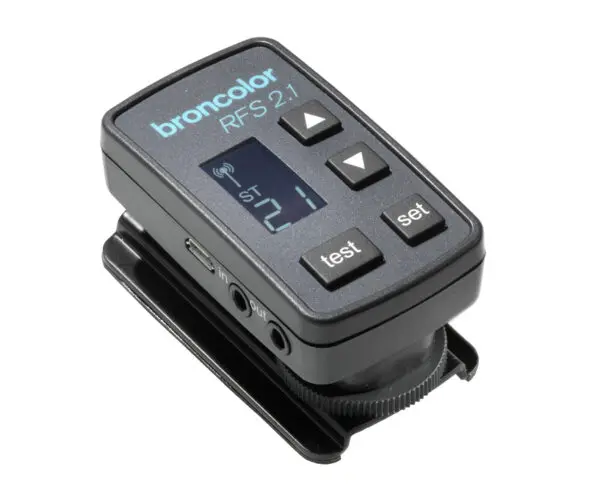 Broncolor RFS 2.1 Receiver Radio mottaker RFS 2 / 2.1 med kabler 