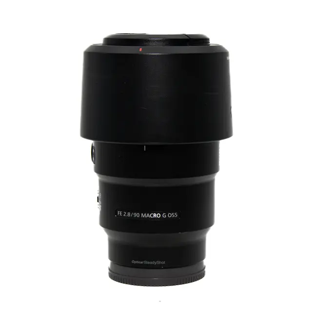 BRUKT Sony FE 90mm f/2.8 OSS G Macro Bruktsalg-Tilstand: 2 
