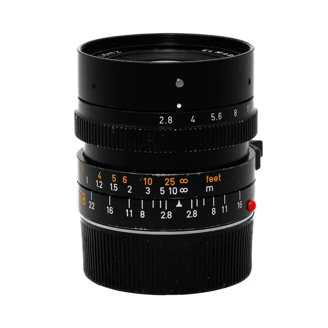 BRUKT Leica Elmarit-M 28mm f/2.8 Tilstand: 3 | Leica-M 