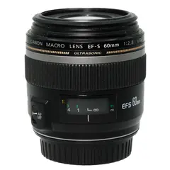BRUKT Canon EF-S 60mm f/2.8 USM Macro Tilstand: 2 | Canon EF-S