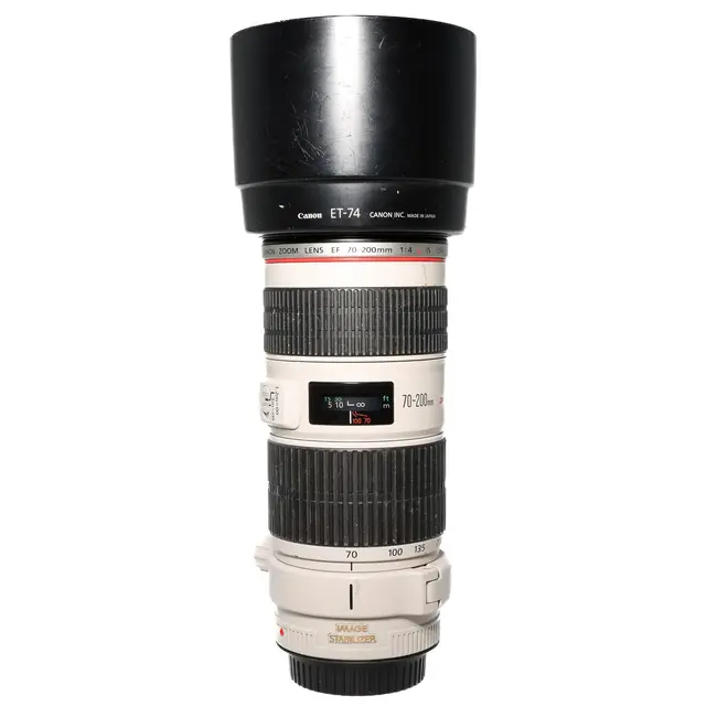 BRUKT Canon EF 70-200mm f/4 L IS USM Tilstand: 3 | Canon EF 
