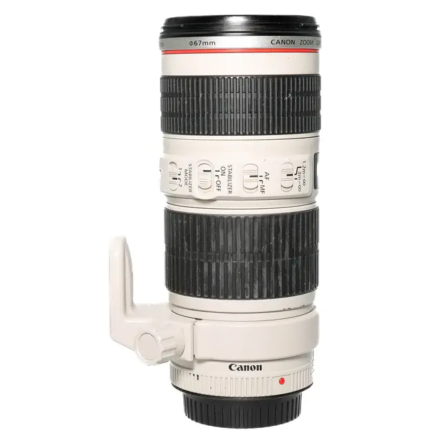 BRUKT Canon EF 70-200mm f/4 L IS USM Tilstand: 3 | Canon EF 