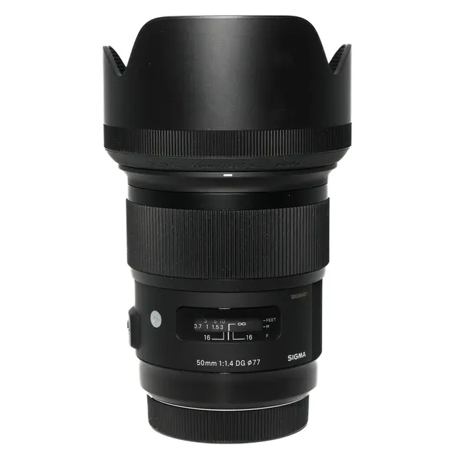 BRUKT Sigma 50mm f/1.4 DG HSM Art Tilstand: 2 | 