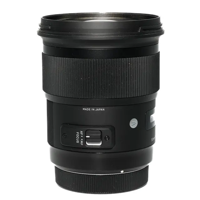 BRUKT Sigma 50mm f/1.4 DG HSM Art Tilstand: 2 | 