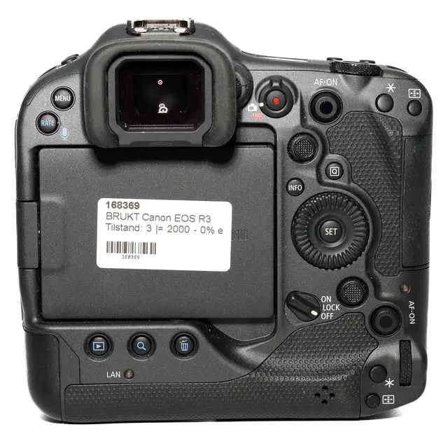 BRUKT Canon EOS R3 Tilstand: 3 |= 2000 - 0% eksp. 