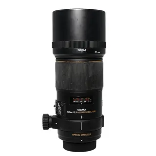 BRUKT Sigma 150mm f/2.8 APO MacroDG OS Tilstand: 4 | Nikon F (DX)