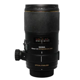 BRUKT Sigma 150mm f/2.8 APO MacroDG OS Tilstand: 4 | Nikon F (DX)