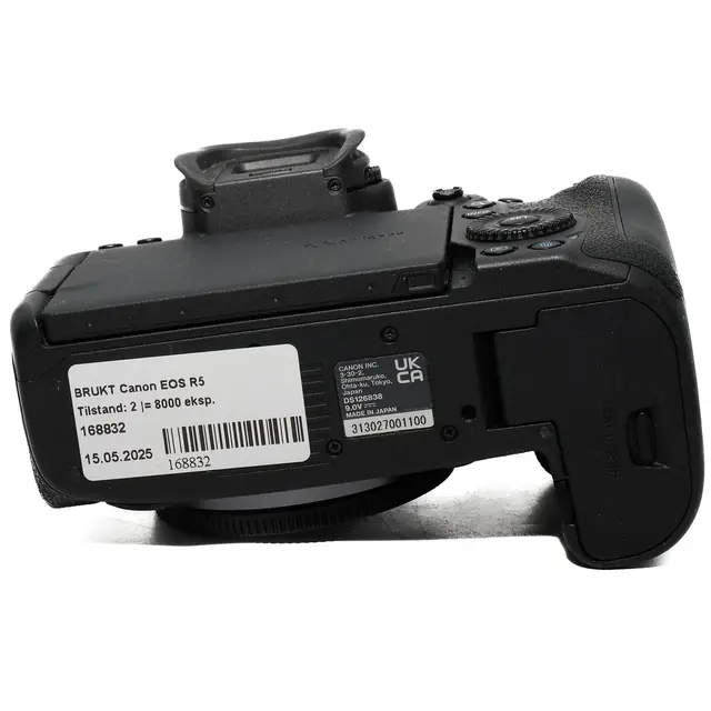 BRUKT Canon EOS R5 Tilstand: 2 |= 8000 eksp. 