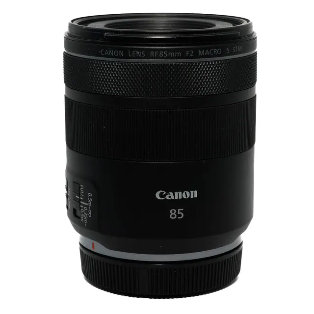 BRUKT Canon RF 85mm f/2 IS STM Macro Tilstand: 3 | Canon RF 