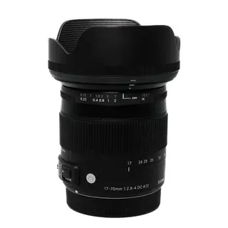 BRUKT Sigma 17-70mm f/2.8-4 DC Macro Tilstand: 2 | Canon EF