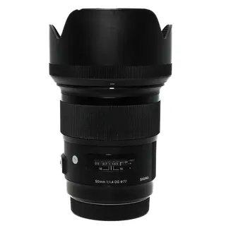 BRUKT Sigma 50mm f/1.4 DG HSM Art Tilstand:  | Canon EF