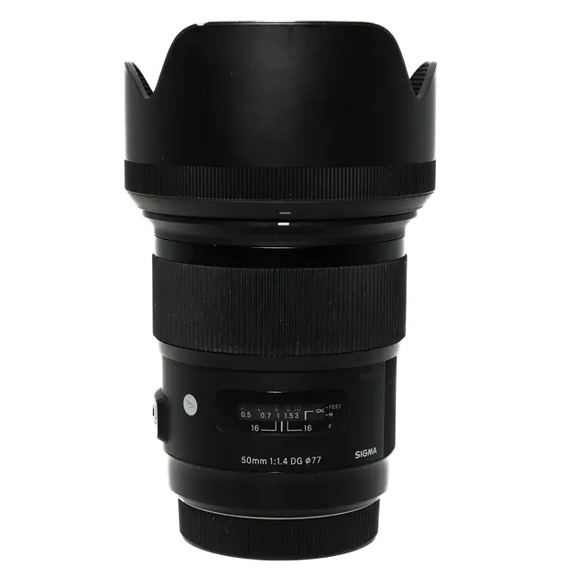 BRUKT Sigma 50mm f/1.4 DG HSM Art Tilstand:  | Canon EF 
