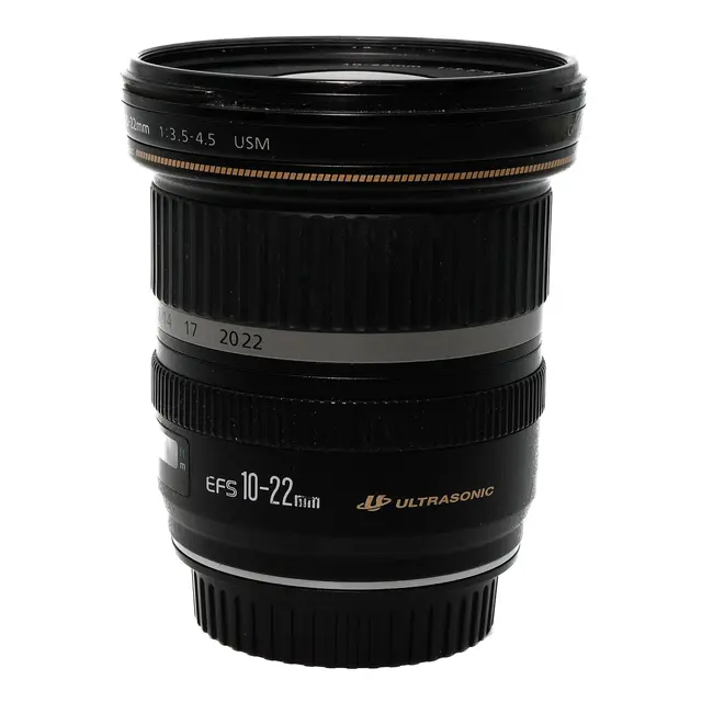 BRUKT Canon EF-S 10-22mm f/3.5-4.5 USM Tilstand: 2 | Canon EF-S 