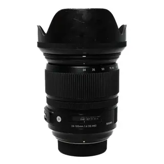 BRUKT Sigma 24-105mm f/4 DG OS HSM ART Tilstand: 3 | Nikon F (FX)