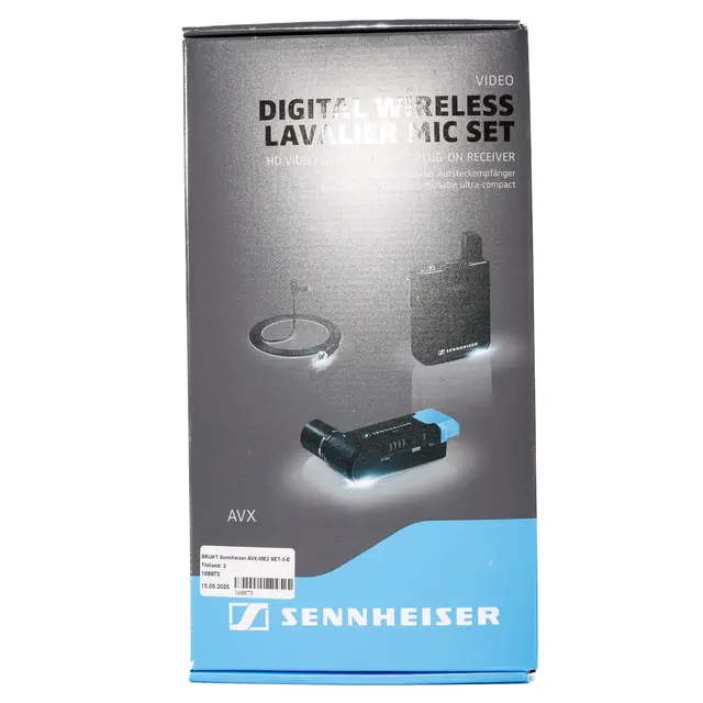 BRUKT Sennheiser AVX-ME2 SET-3-EU Tilstand: 2 