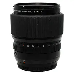 BRUKT Fujifilm GF 80mm f/1.7 R WR Tilstand: 3 | Fujifilm X