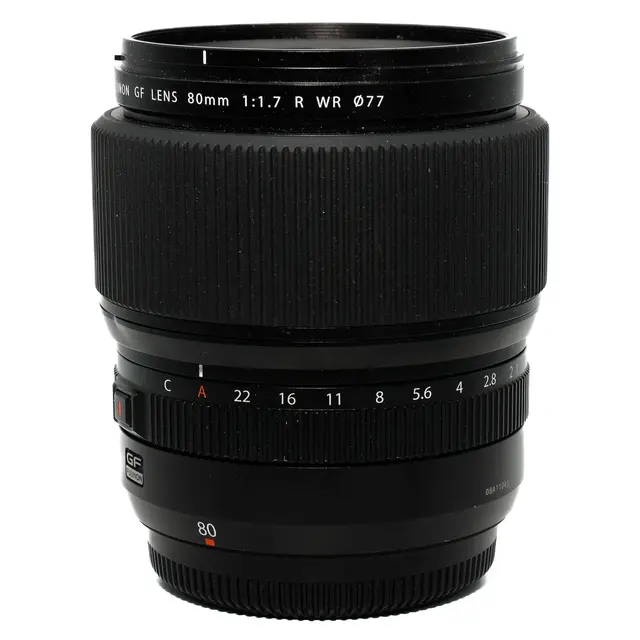 BRUKT Fujifilm GF 80mm f/1.7 R WR Tilstand: 3 | Fujifilm X 