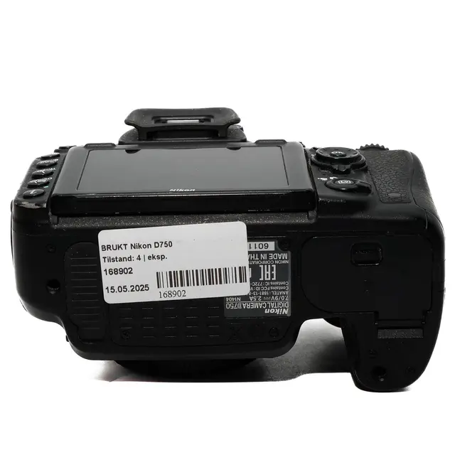 BRUKT Nikon D750 Tilstand: 4 | eksp. 