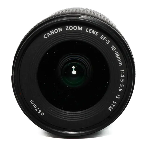 BRUKT Canon EF-S 10-18mm f/4.5-5.6IS STM Tilstand: 3 | Canon EF-S 