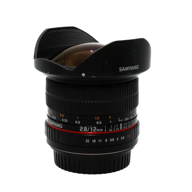 BRUKT Samyang 12mm f/2.8 ED AS Fisheye Tilstand: 2 | Canon EF 