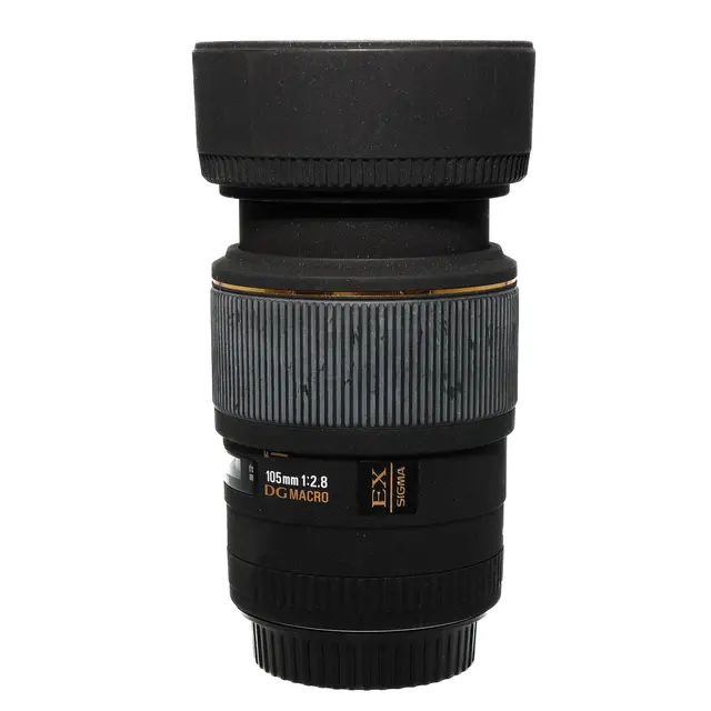 BRUKT Sigma 105mm f/2.8 Macro EX DG HSM Tilstand: 3 | Canon EF 