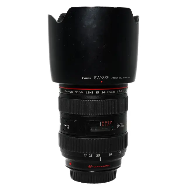 BRUKT Canon EF 24-70mm f/2.8 L USM Tilstand: 2 | Canon EF 