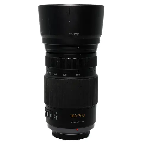 BRUKT Panasonic 100-300mm f/4-5.6 O.I.S. Tilstand: 2 | MFT