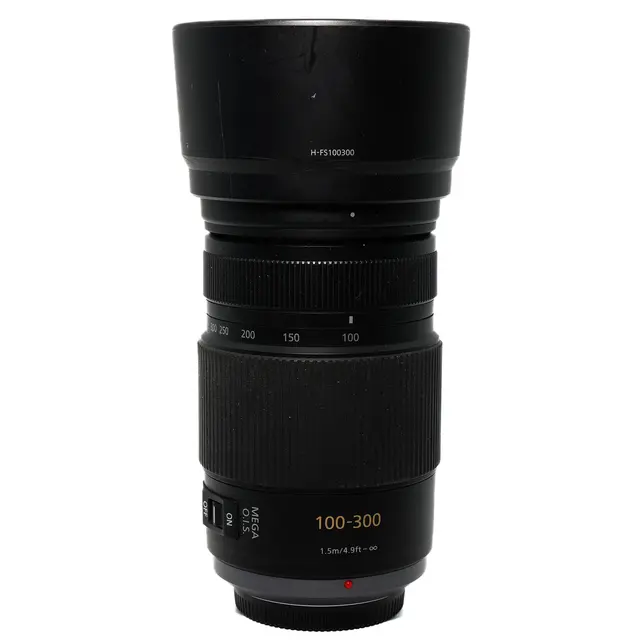 BRUKT Panasonic 100-300mm f/4-5.6 O.I.S. Tilstand: 2 | MFT 