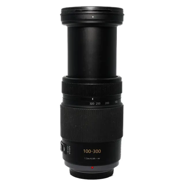 BRUKT Panasonic 100-300mm f/4-5.6 O.I.S. Tilstand: 2 | MFT 
