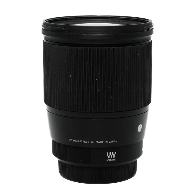 BRUKT Sigma 16mm f/1.4 DC DN C MFT Tilstand: 2 | MFT 
