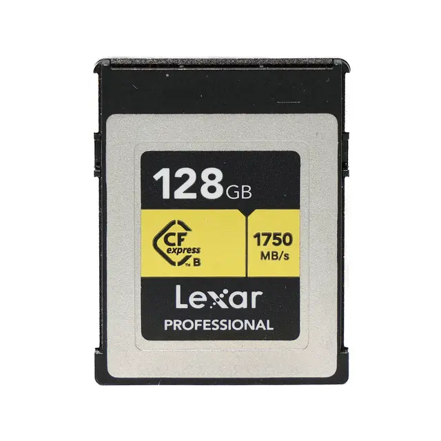 BRUKT Lexar CFexpress Pro Gold 128GB Tilstand: 3 