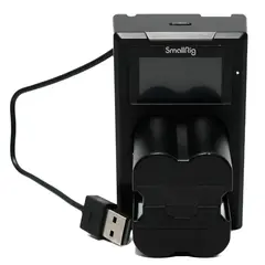 BRUKT SmallRig Lader m/2x batterier Tilstand: 3