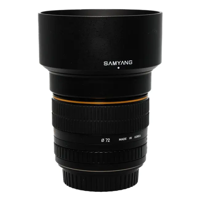 BRUKT Samyang 85mm f/1.4 ASPH IF Tilstand: 2 | Canon EF 