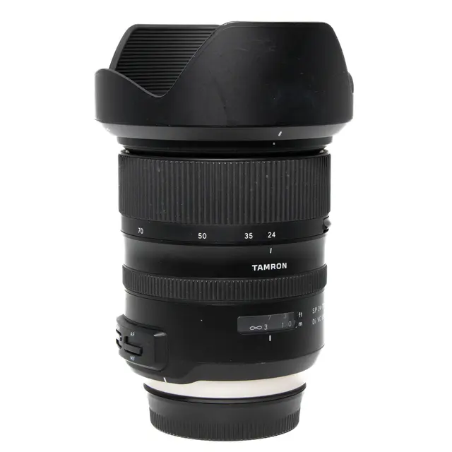 BRUKT Tamron SP 24-70mm f/2.8 VC USD G2 Tilstand: 3 | Canon EF 