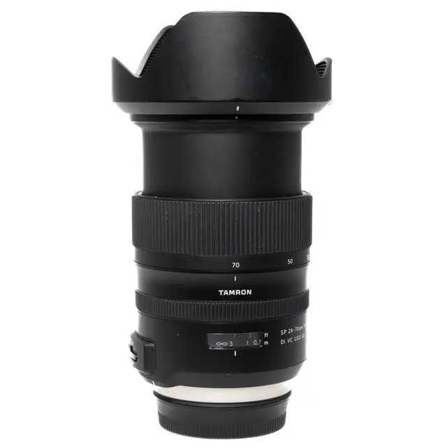 BRUKT Tamron SP 24-70mm f/2.8 VC USD G2 Tilstand: 3 | Canon EF 
