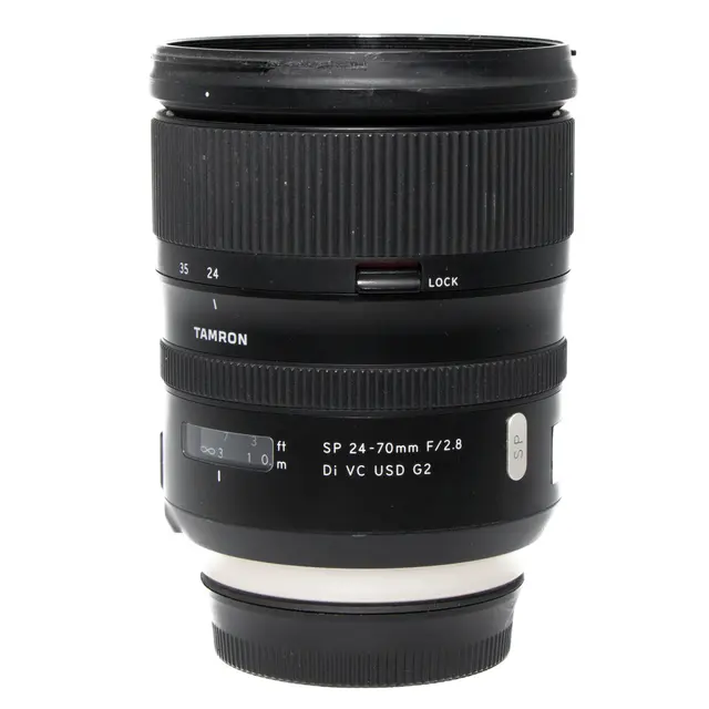 BRUKT Tamron SP 24-70mm f/2.8 VC USD G2 Tilstand: 3 | Canon EF 