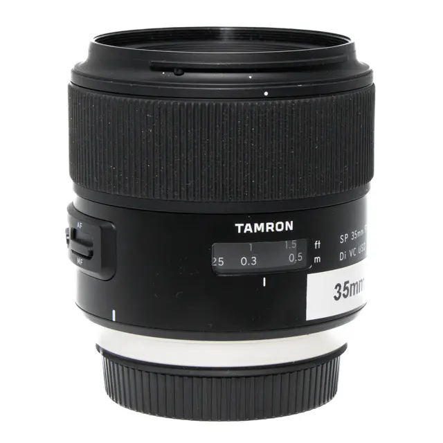 BRUKT Tamron SP 35mm f/1.8 Di VC USD Tilstand: 3 | Canon EF 