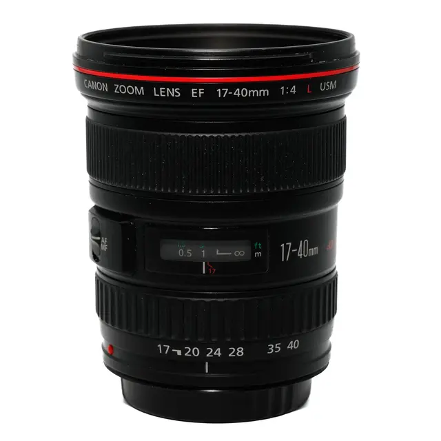 BRUKT Canon EF 17-40mm f/4 L USM Tilstand: 2 | Canon EF 