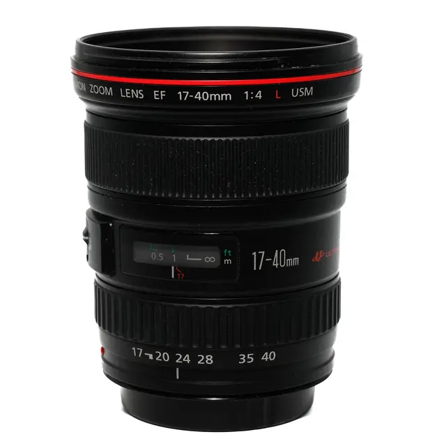 BRUKT Canon EF 17-40mm f/4 L USM Tilstand: 2 | Canon EF 