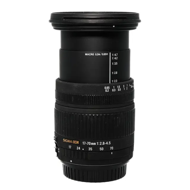 BRUKT Sigma 17-70mm f/2.8-4.5 DC Tilstand: 3 | Canon EF 